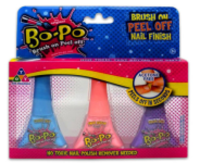 Bo-Po körömlakk 3 db-os