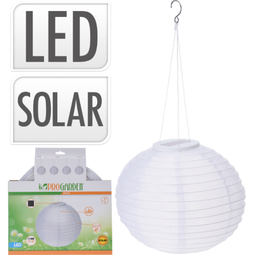 SZOLÁR PARTY LÁMPÁS D:28CM 1XAAA 1,2V NI-MH 200MAH ELEMMEL (TART.) Outlet