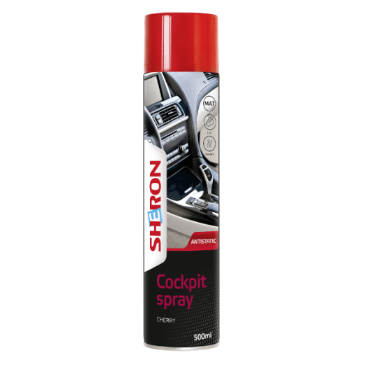 SHERON COCKPIT SPRAY CHERRY MATT 500ML
