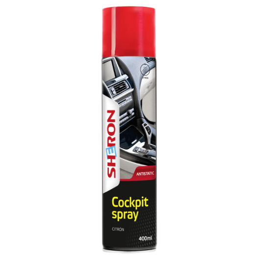 SHERON COCKPIT SPRAY SHINE CITROM   AEROSOL 400ML