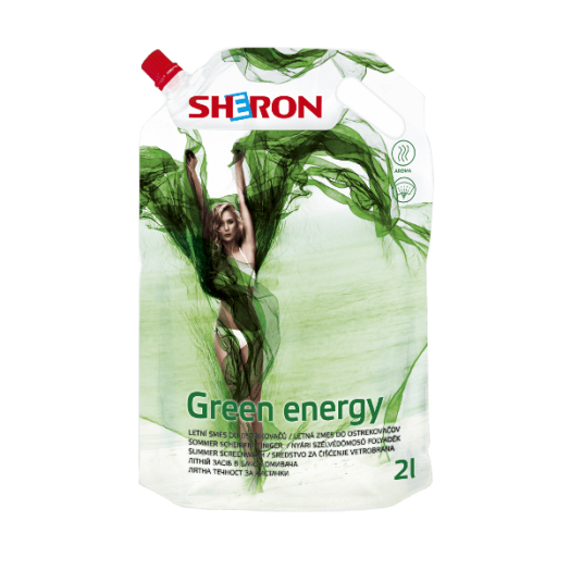 SHERON NYÁRI SZÉLVÉDŐMOSÓ FOLYADÉK  GREEN ENERGY SOFTPACK 2 L