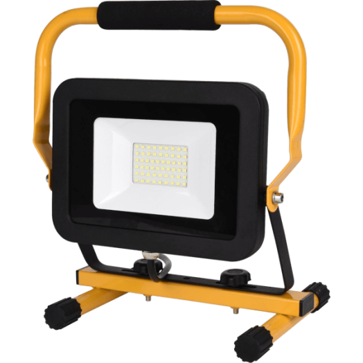 HORDOZHATÓ LED REFLEKTOR 30W 1,4M GUMI VEZETÉKKEL