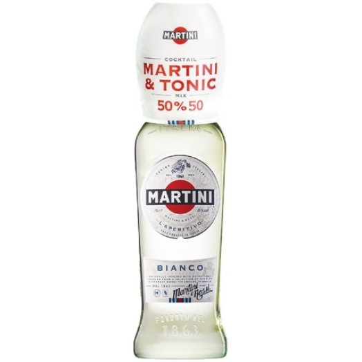 Martini Bianco vermouth ajándék pohárral