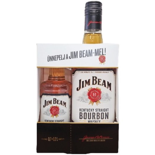 Jim Beam Bourbon whiskey csomag