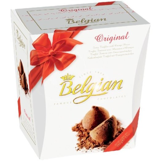 Belgian trüffel desszert