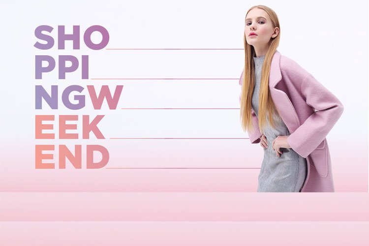Ismét Shopping Weekend a Rózsakertben!