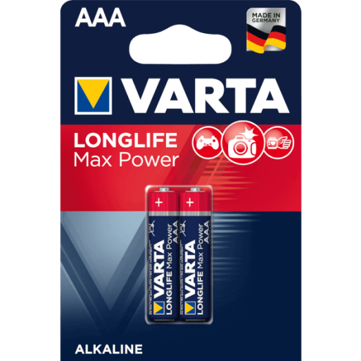 MAX TECH AAA 2BL ELEM 1,5V 1250 MAH