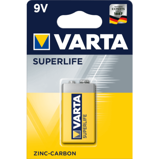 SUPERLIFE 9V 380 MAH ELEM