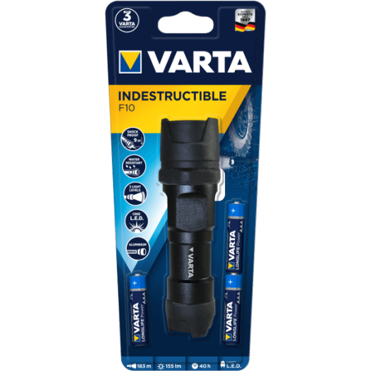 VARTA ELEMLÁMPA 1W 3AAA             INDESTRUCTIBLE