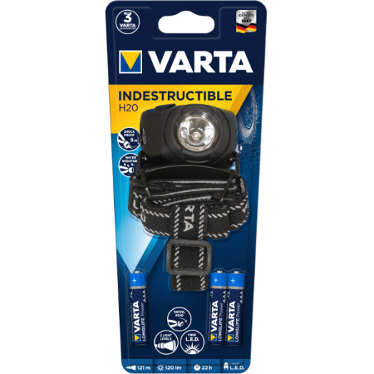 VARTA ELEMLÁMPA 1W LED 3AAA         INDESTRUCTIBLE