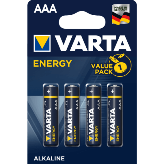 VARTA ENERGY ALKÁLI MIKRO ELEM AAA  4BL 1,5V LR06