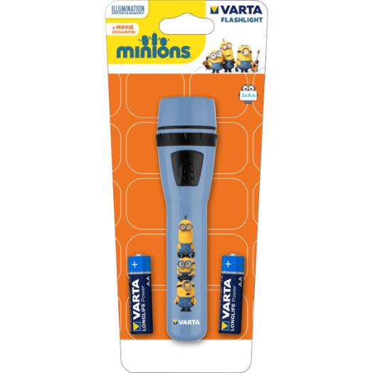 VARTA MINIONS LIGHT ELEMLÁMPA 2AA   1X5MM LED