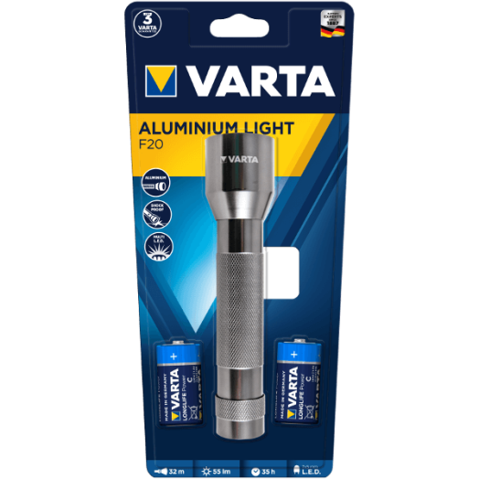 VARTA MULTI LED ALUMÍNIUM LIGHT 2C  ELEMLÁMPA 16628101421