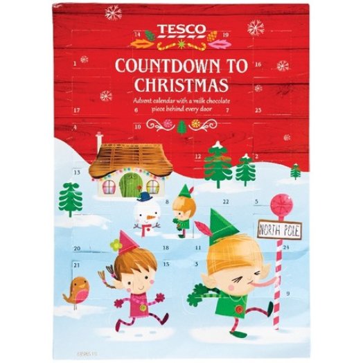 Tesco adventi kalendárium