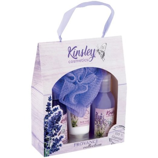 Kinsley Provance levendulás fürdőszett