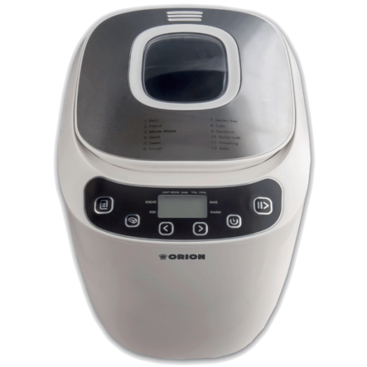 KENYÉRSÜTŐ OBMD-4418 550W LCD KIJELZŐ, IDŐZÍTŐ, 14 PROGRAM