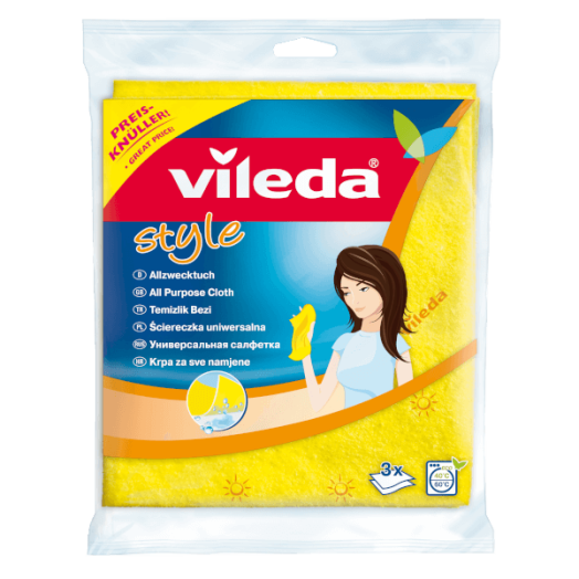 VILEDA STYLE HÁZTARTÁSI TÖRLŐKENDŐ 3DB-OS