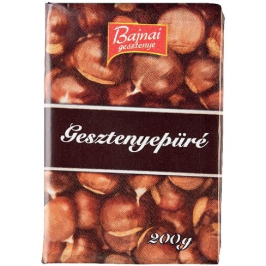 Bajnai gesztenyepüré