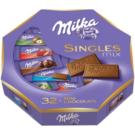 Milka Singles mix tejcsokoládé-válogatás