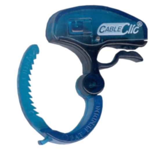 KÁBEL KÖTEGELŐ KAPOCS MICRO KÉK CABLECLAMP