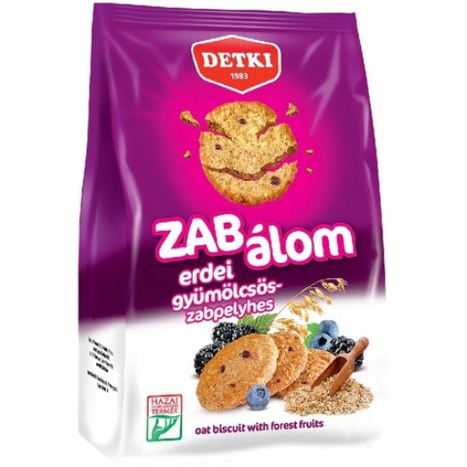 Detki Zabálom erdei gyümölcsös keksz