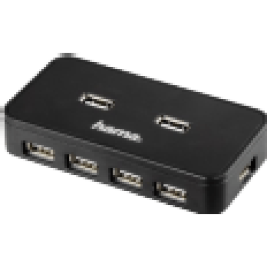 39859 USB 2.0 7 portos HUB + hálózati tápegység
