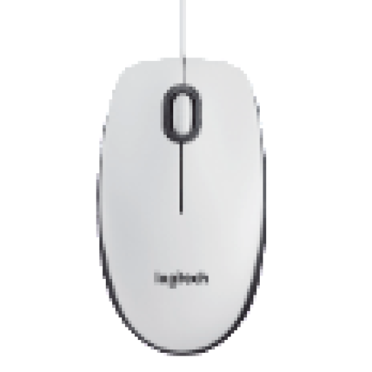 M100 fehér vezetékes egér (910-00500)