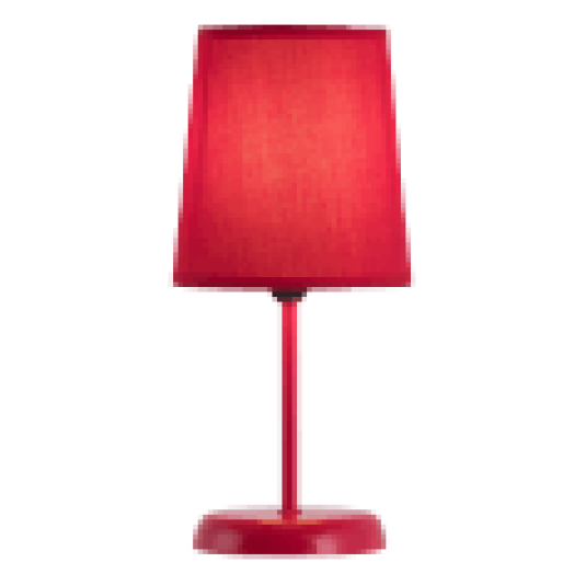 4509 GLENDA Textil Asztali lámpa E14, 40W, piros