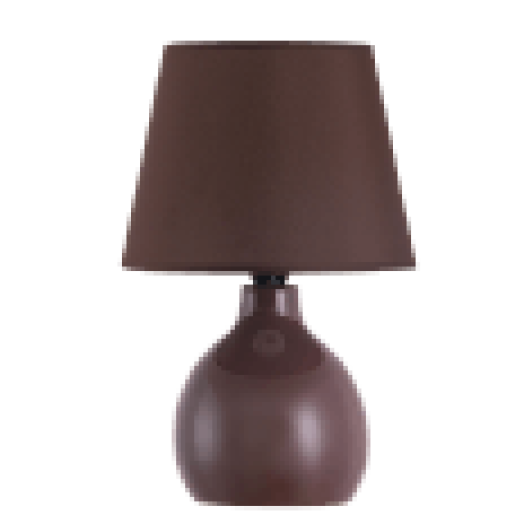 4476 INGRID Kerek Asztali lámpa E14, 40W, barna