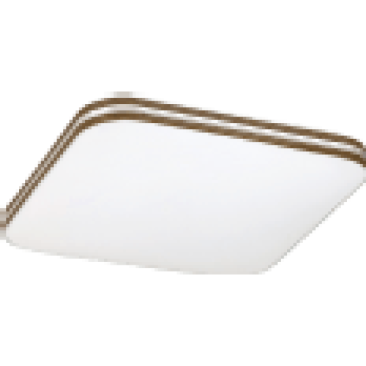 2764 OSCAR LED Mennyezeti lámpa 18W, 1350LM, szögletes fa