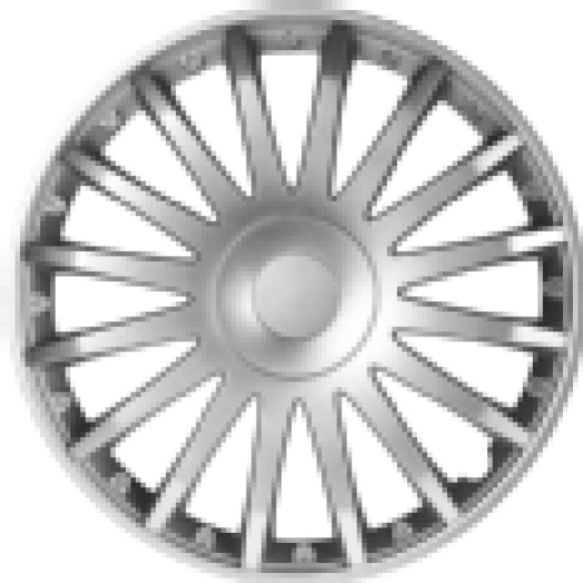 08116230 Versaco Crystal dísztárcsa szett, 15""-os méretben, ezüst, 4 db