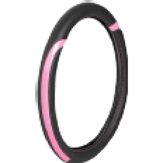 0132981 Celebrity kormányvédő M 37-39 cm, fekete-rózsaszín