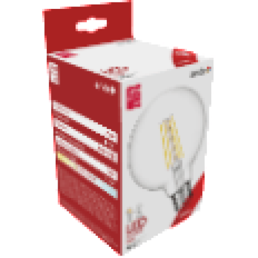 LED Filament Gömb G95 8W E27 360° WW 2700K, 800 lumen