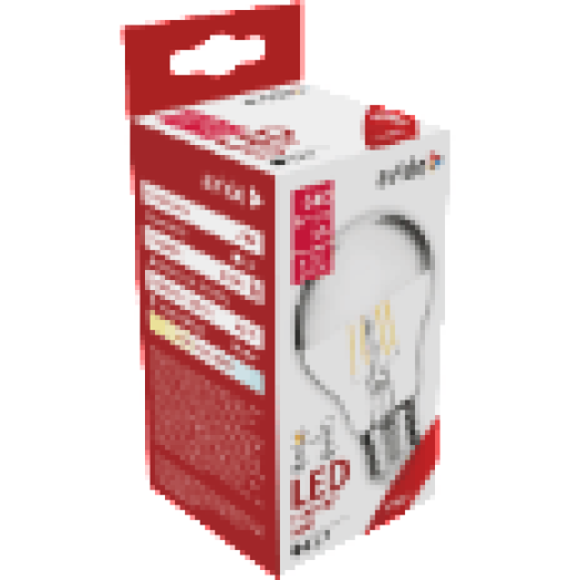 LED Filament 8W E27 360° WW 2700K, 610 lumen