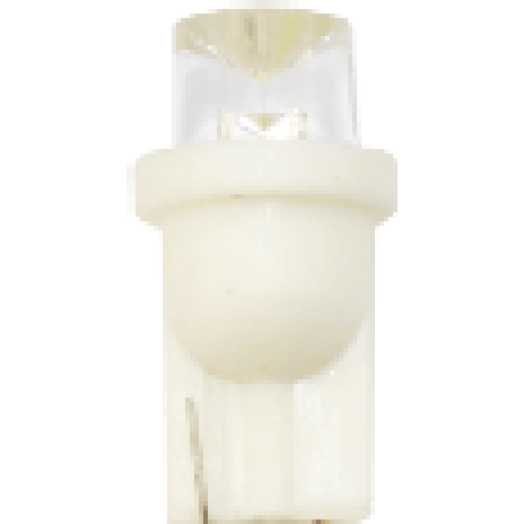 72LB006AW  T10 LED dióda, homorú, fehér, 1 pár
