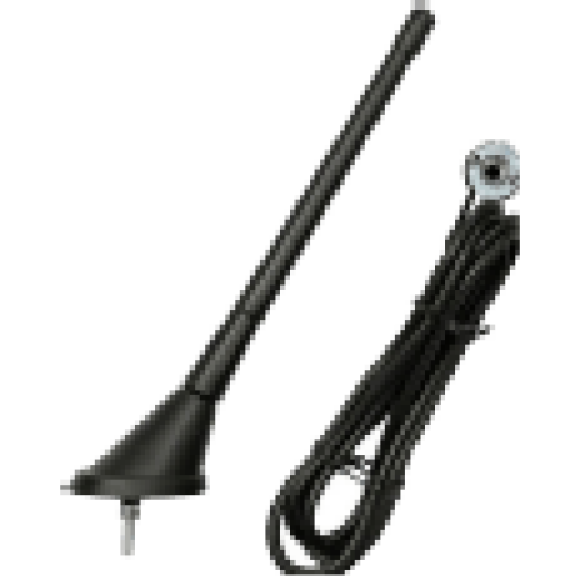0140259 Autó antenna, 18 cm, 60°