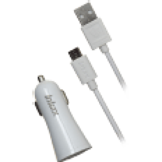 Inkax autós töltő + Micro USB kábel 2x USB 2,1A