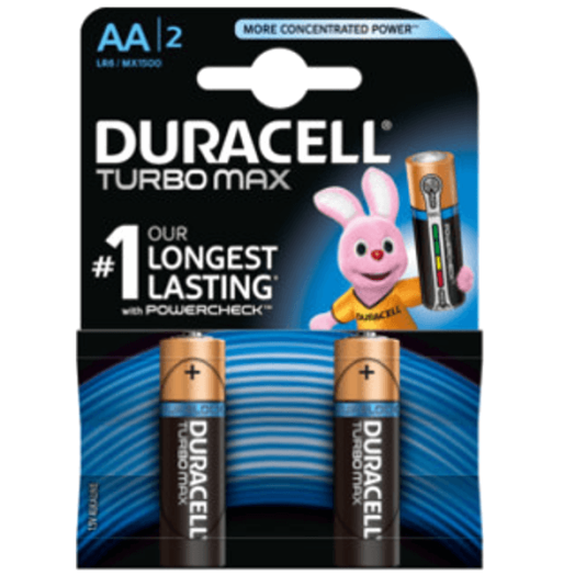 DURACELL TURBO MAX 2DB AA ELEM