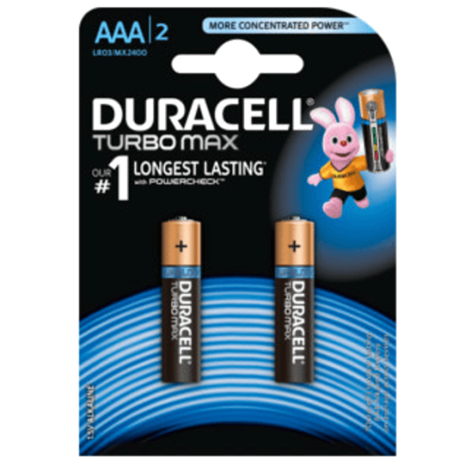 DURACELL TURBO MAX 2DB AAA ELEM