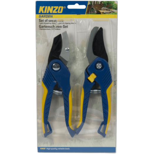METSZŐOLLÓ 2DB-OS 20CM RÁVÁGÓ +'KINZO'MELLÉVÁGÓ