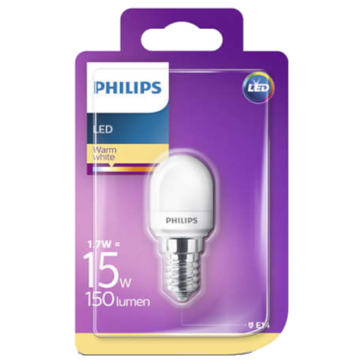 LED FÉNYFORRÁS KISGÖMB E14 1.7W 150LM 2700K 15000H T25 MATT