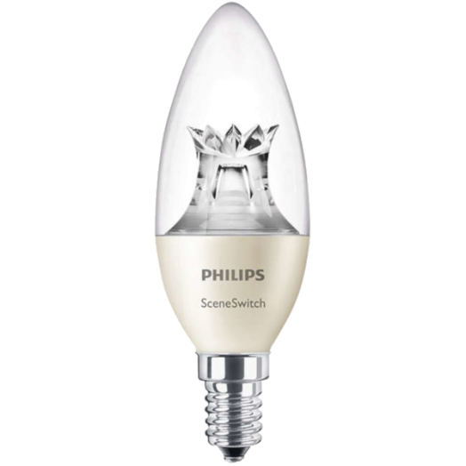 LED FÉNYFORRÁS GYERTYA E14 5.5-2W 470-50LM 2700-2200K 15000H B38 KAP.