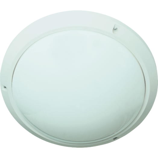 MENNYZETI LÁMPA E27 60W IP44 23CM OPÁL MŰANYAG BURÁS