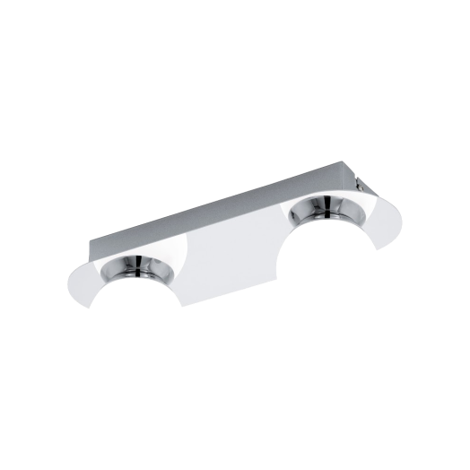 MOSIANO LED FALI/MENNY.L. 3,3W 2X3,3W KRÓM/OPÁL ÜVEG Outlet