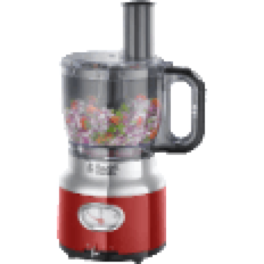 25180-56/RH Retro konyhai robotgép, piros