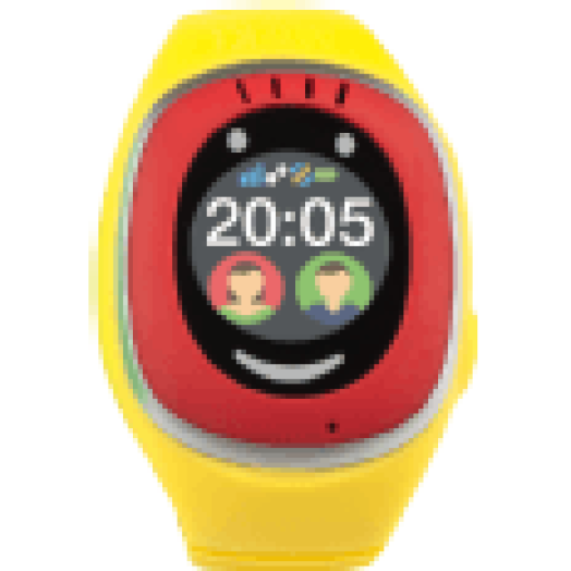 Touch GSM/GPS nyomkövetős Piros/Sárga okosóra