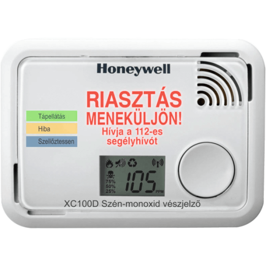 HONEYWELL CO ÉRZÉKELŐ IP44 LCD KIJELZŐ ESEMÉNY NAPLÓZÁS