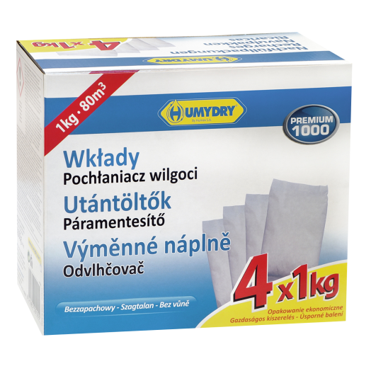HUMYDRY UTÁNTÖLTŐ 4X1KG SEMLEGES Outlet
