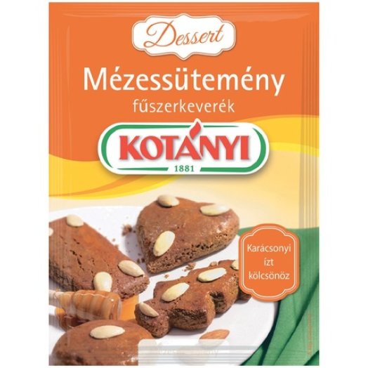 Kotányi reszelt citromhéj vagy mézessütemény fűszerkeverék