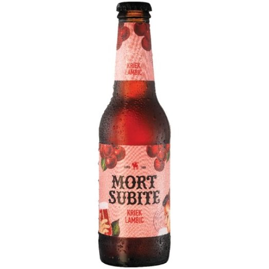 Mort Subite belga meggyes lambic típusú sörkülönlegesség